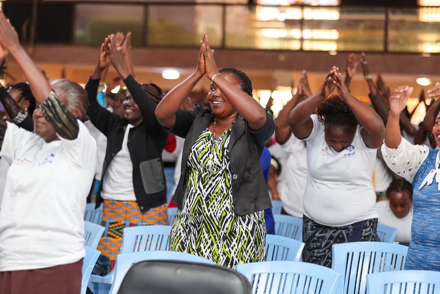 Women of ACWDP celebrating together